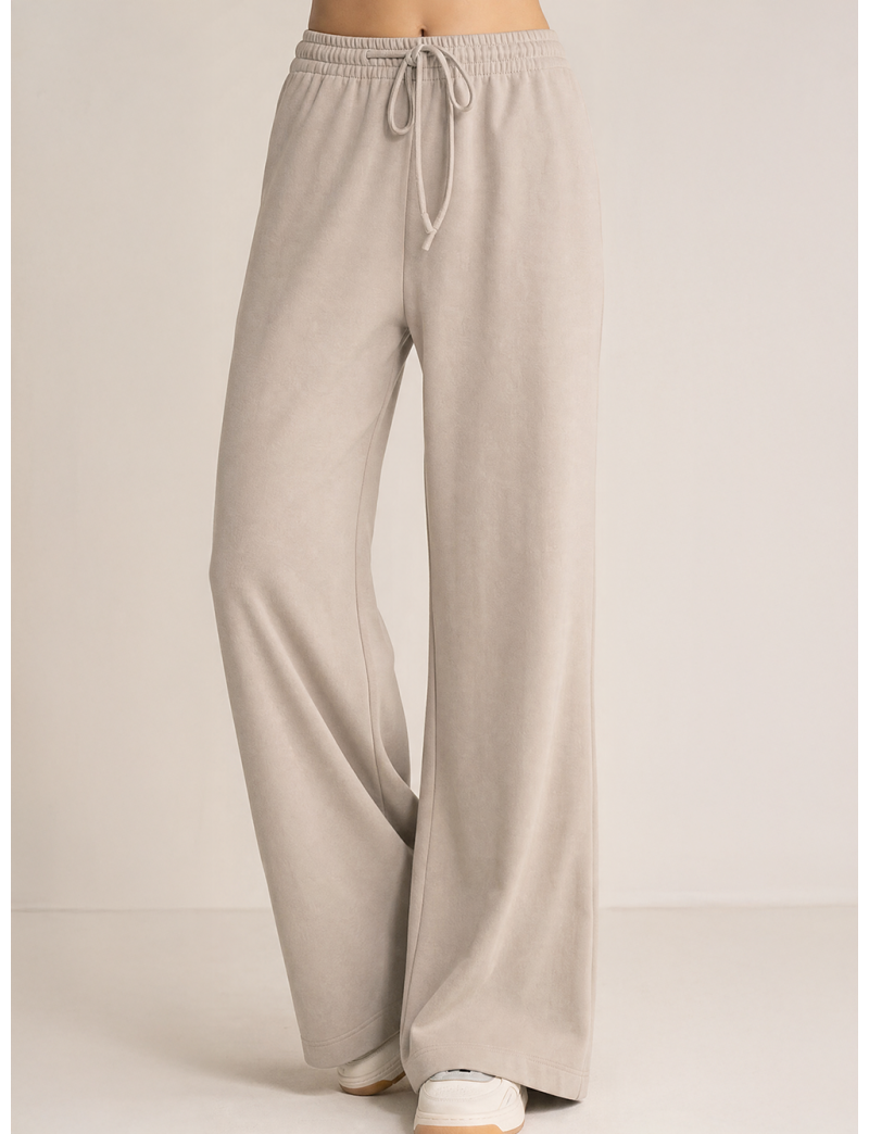 WOMEN'S WIDE-LEG JOGGERS
