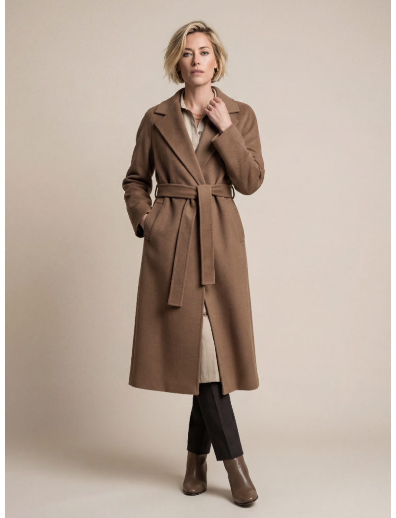 WOMEN’S ELEGANT WOOL-BLEND COAT