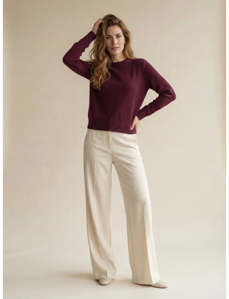 WOMEN’S SOFT VISCOSE-BLEND KNIT TOP