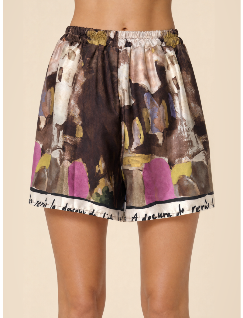 PLACEMENT PRINT FLUID BERMUDA SHORTS