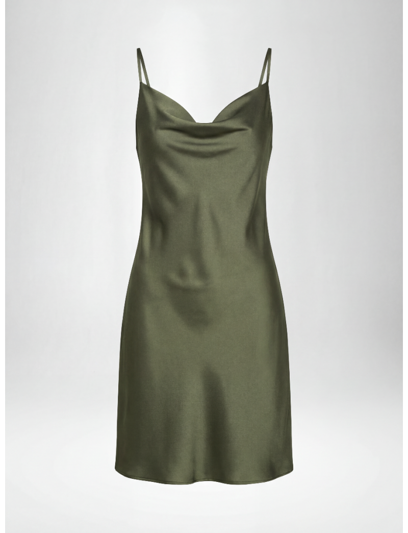 ETHEREAL FLUID STRAP DRESS