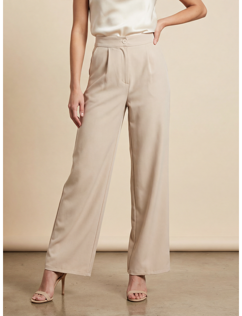 WIDE-LEG TAILORED TROUSERS