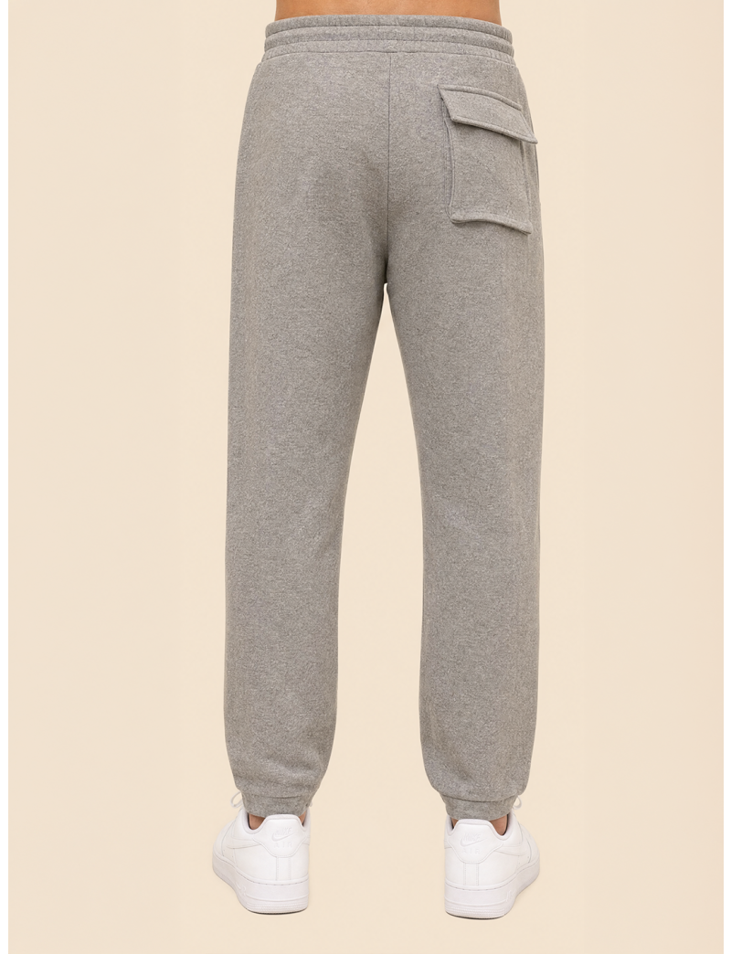 TRACK SUIT PANTS IN COTTON FLEECE