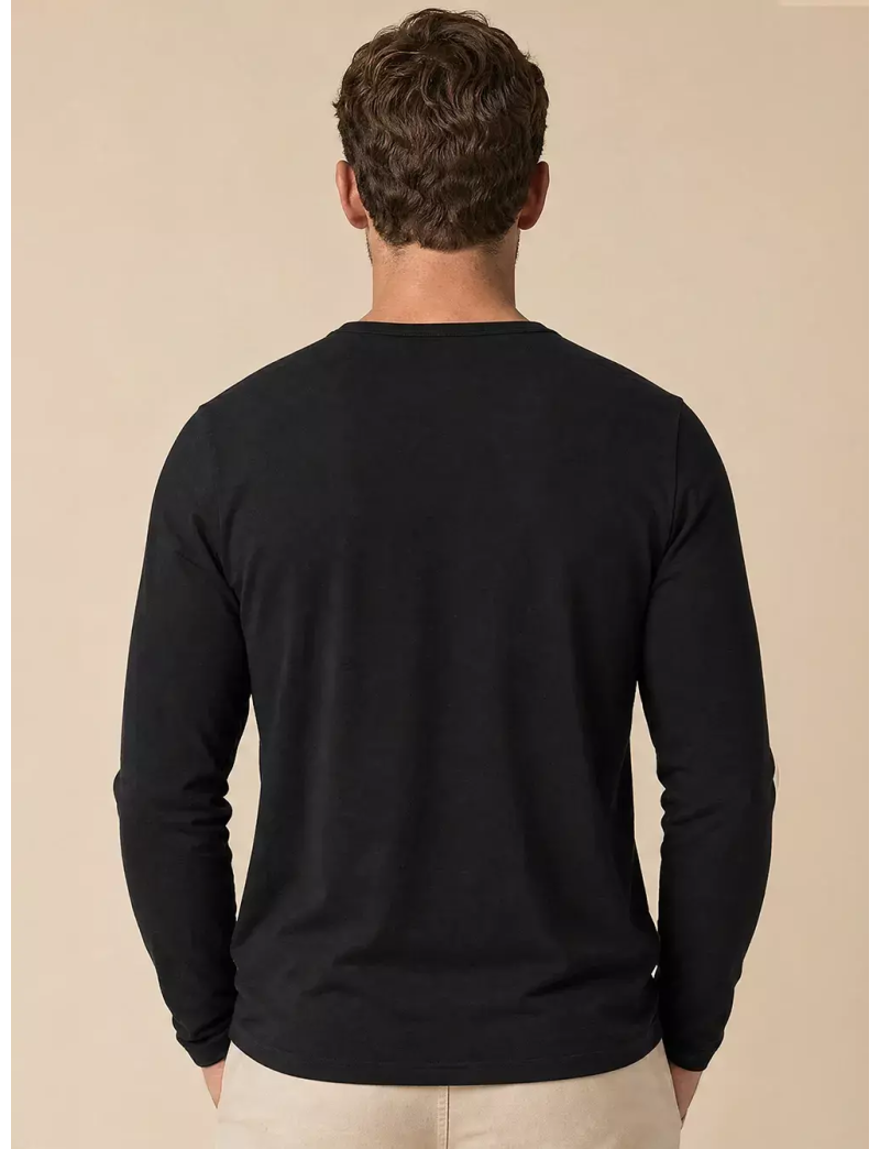 COTTON FLEECE CREW-NECK SWEATSHIRT