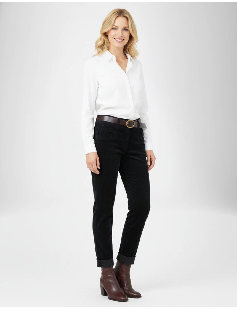 CARROT FIT CROPPED CHINO