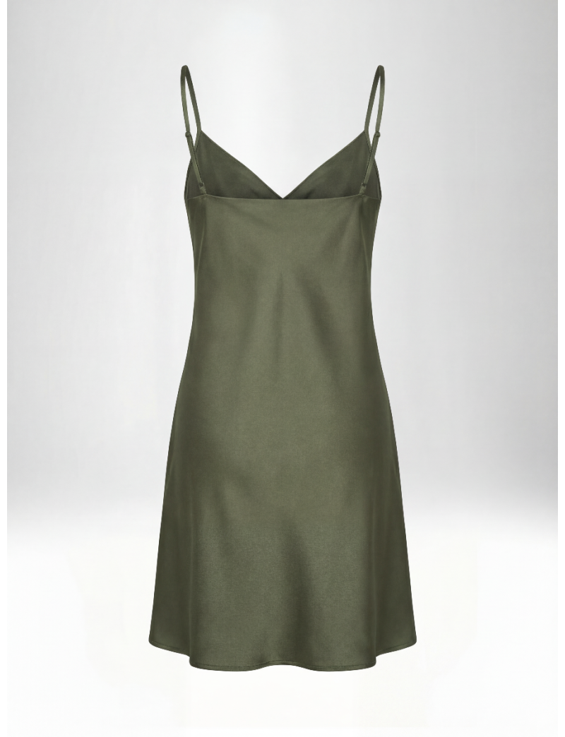 ETHEREAL FLUID STRAP DRESS