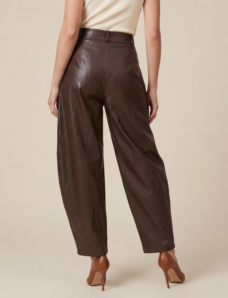 VOLUMINOUS TAILORED TROUSERS
