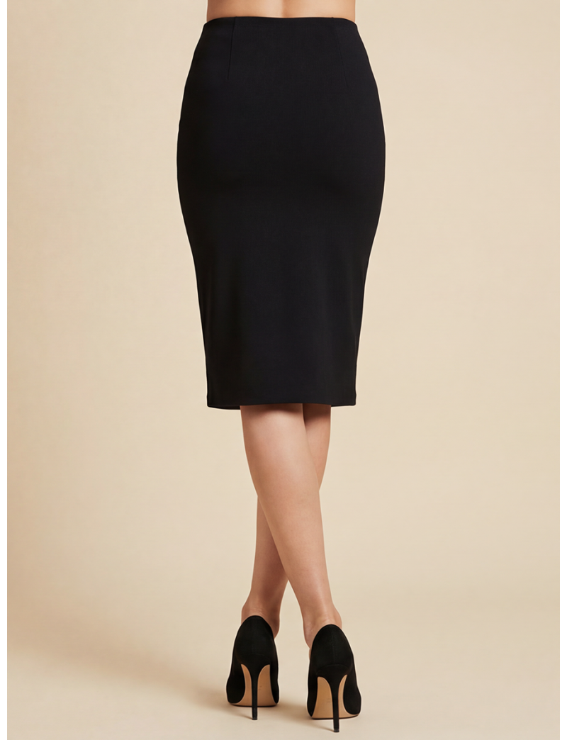 SEQUINED FORM-FITTING SKIRT