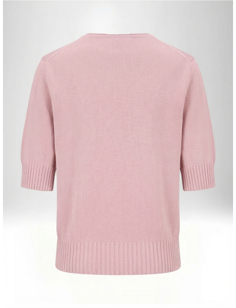 MINIMALIST RELAXED V-NECK SWEATER
